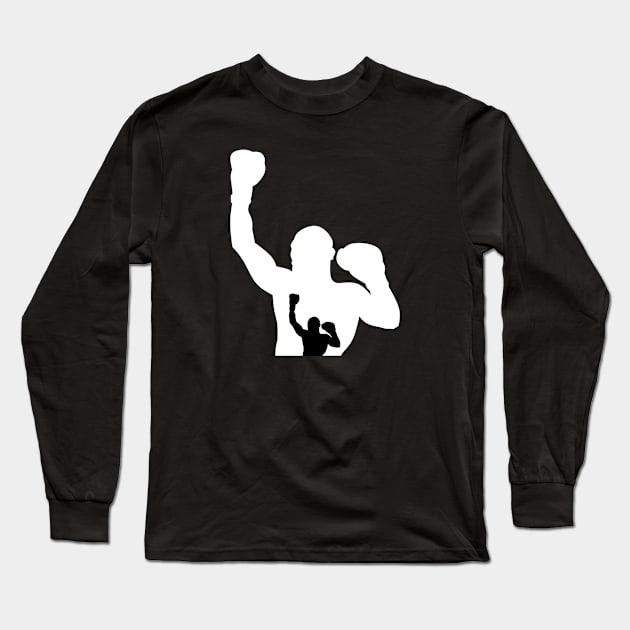 Muhammad-Ali Long Sleeve T-Shirt by Aisiiyan